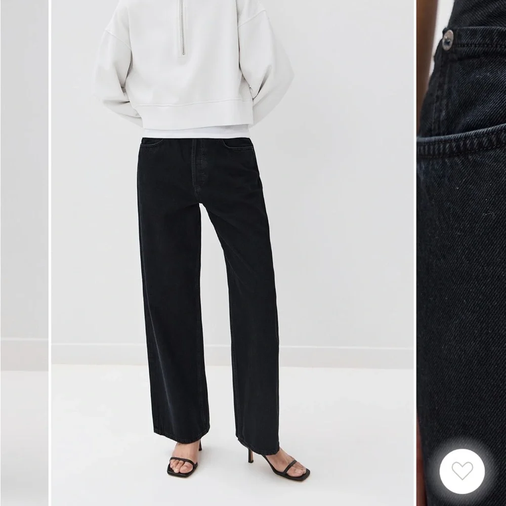 AGOLDE Low Slung Baggy Jeans - Size 27 - Picture 4 of 15